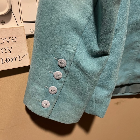 TanJay Turquoise Blazer - Picture 10 of 14